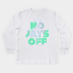 Jay All Day Mint Foam Kids Long Sleeve T-Shirt